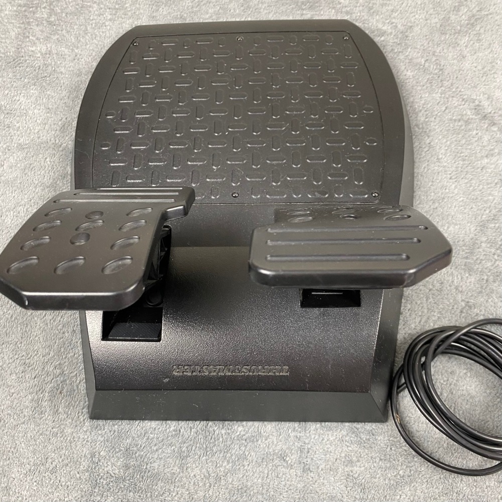 Thrustmaster 2-Pedal Pedal Set Black Racing Simulator Accessory - Picture 6 of 10